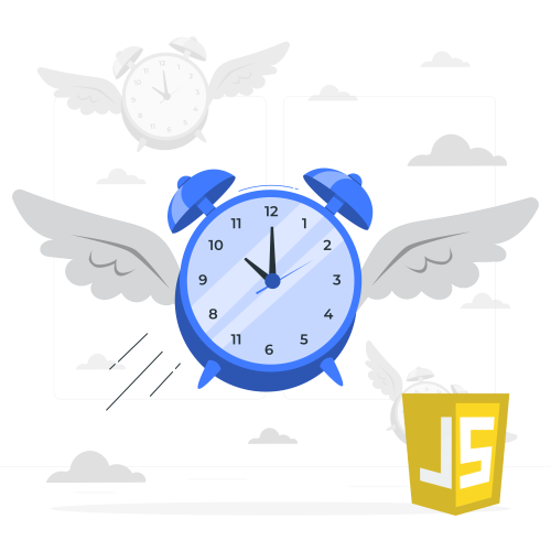 Illustration for Live Digital Clock built with JavaScript